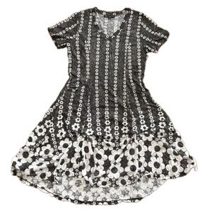 Carine Short Sleeve Boho Midi Dress